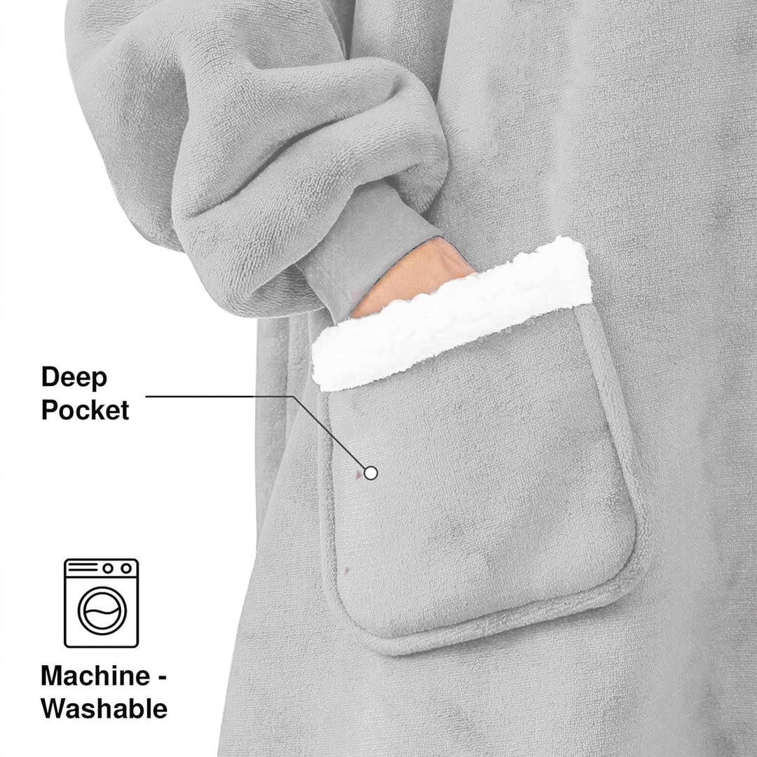 Muttertagsgeschenke für Mama, Hoodie Decke mit Ärmeln Mama Geschenk zum Muttertag Weihnachten Geburt