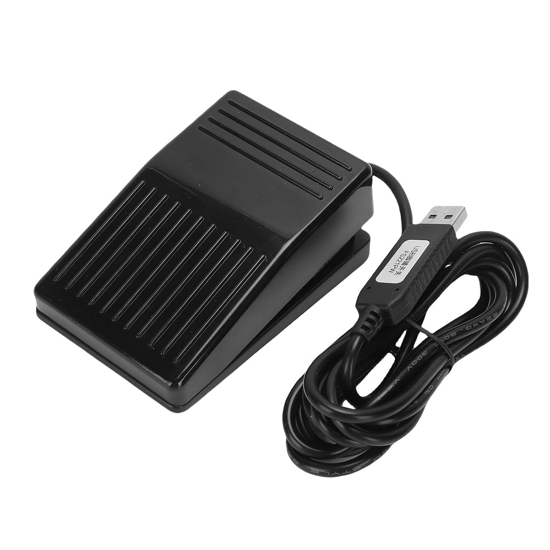 Zunate USB -Fuss -Pedalschalter, Vollständig Versiegelter Wasser -Proof -Fuss -Pedal -Controller, US