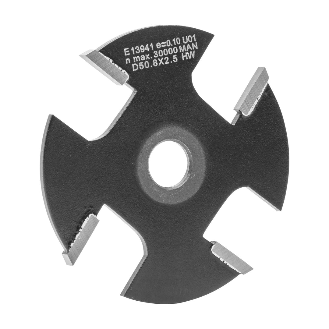 ENT 13941 Scheibennutfräser HW, Schaft (S) 8 mm, Durchmesser (D) 50,8 mm, NL 2,5 mm, Z4 D=50,8 / NL=