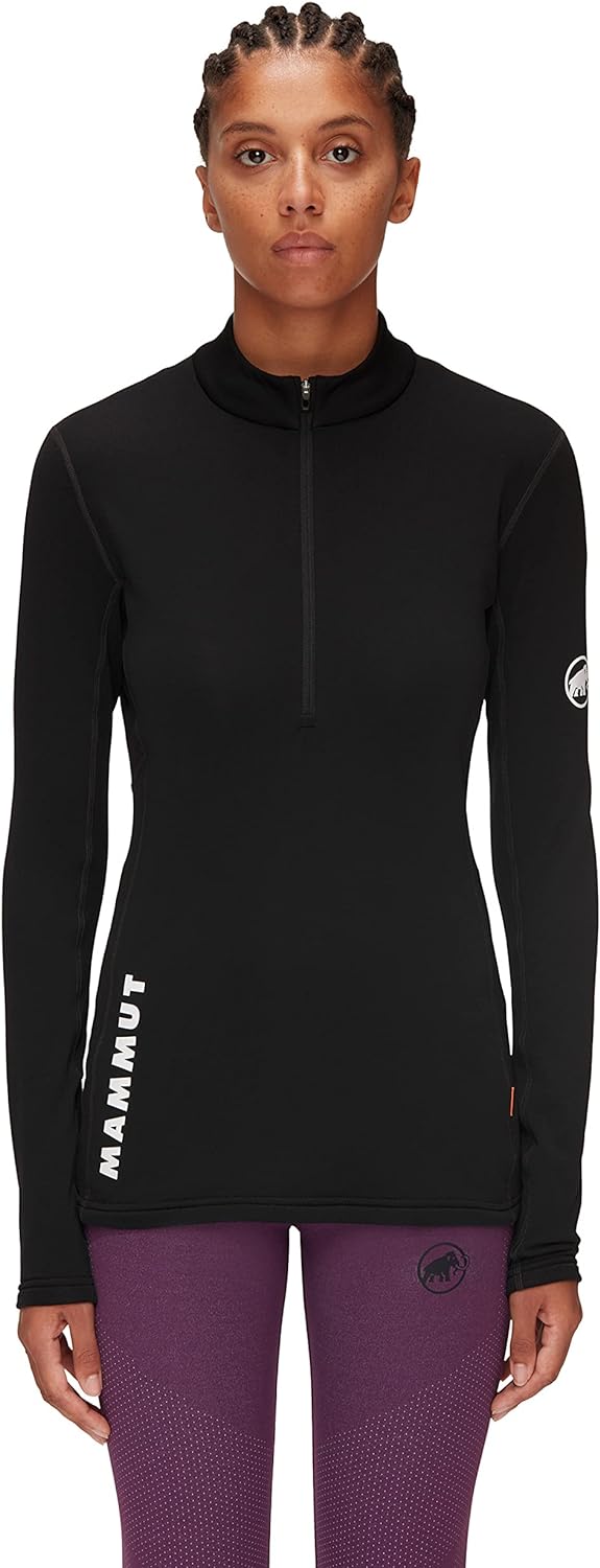 Mammut Damen Aenergy Ml Half Zip Pull Women Wander-Shirt (1er Pack) S Schwarz, S Schwarz