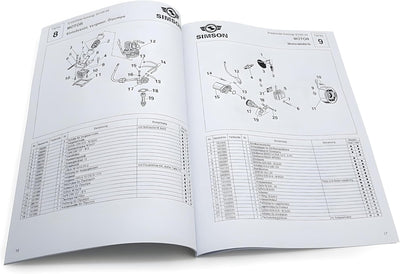 Ersatzteilkatalog Star 50 - Ausg. 1997 - SRA Automatikroller