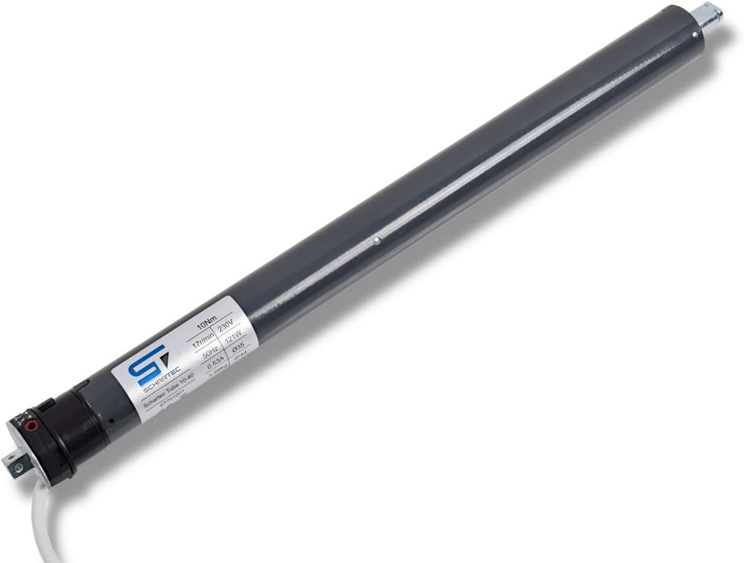 SCHARTEC Profi- Rolladenmotor für 40 mm Welle Rohrmotor - Rolladenantrieb Rollladenmotor (SCHARTEC T