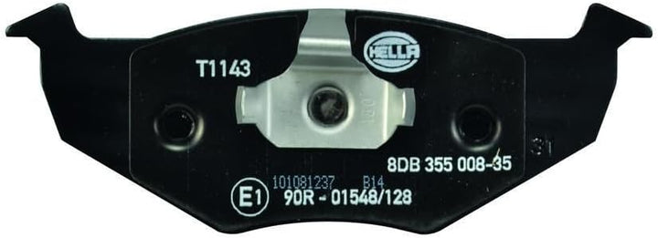 HELLA PAGID 8DB 355 008-351 Bremsbelagsatz - T1143 - Dicke/Stärke: 15.3mm - Bremssystem: VW II - nic