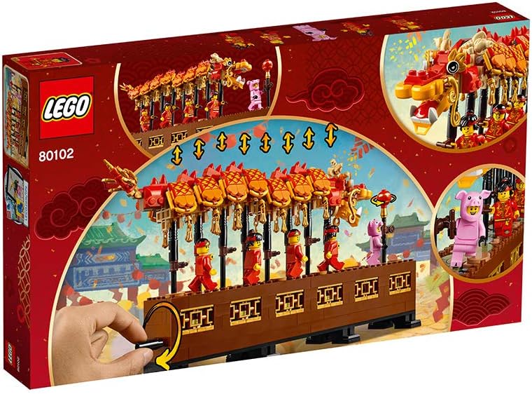 LEGO Drachentanz - Spiele den Drachentanz Steinen nach – für Spielspass und als Ausstellungsstück.