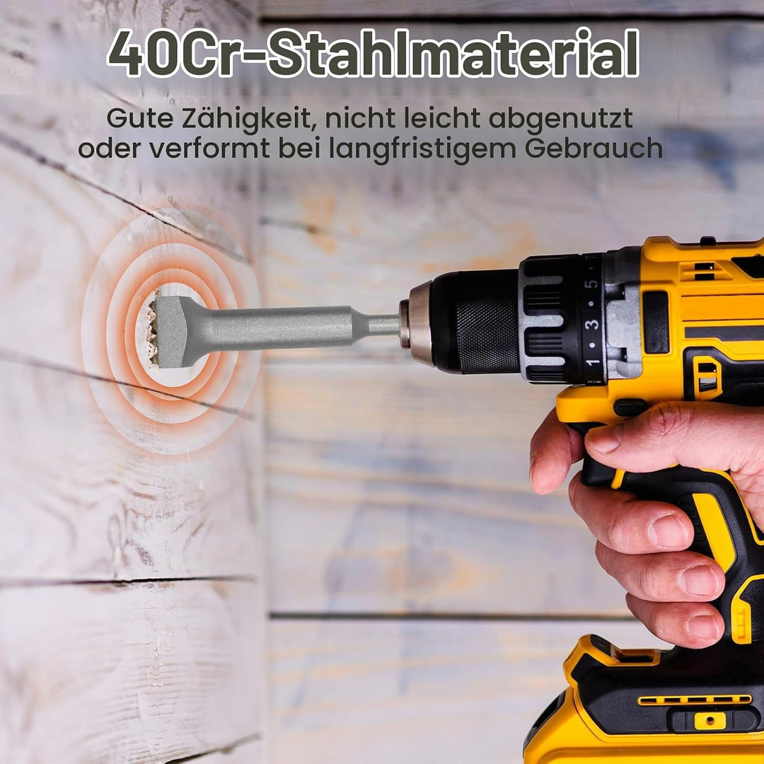 Elektro-Hammermeissel Blumen-Hammerbohrer Stockermeissel Abbruchbuchsen-Werkzeug-Bit 16 Zähne SDS Pl