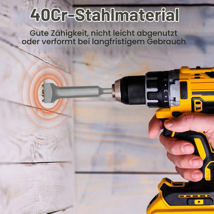 Elektro-Hammermeissel Blumen-Hammerbohrer Stockermeissel Abbruchbuchsen-Werkzeug-Bit 16 Zähne SDS Pl
