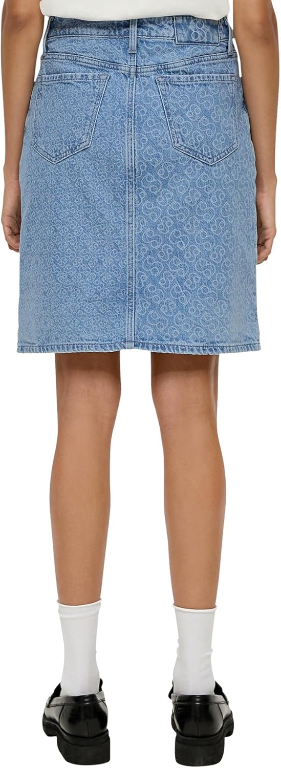 s.Oliver Damen Jeansrock 40 Blau, 40 Blau
