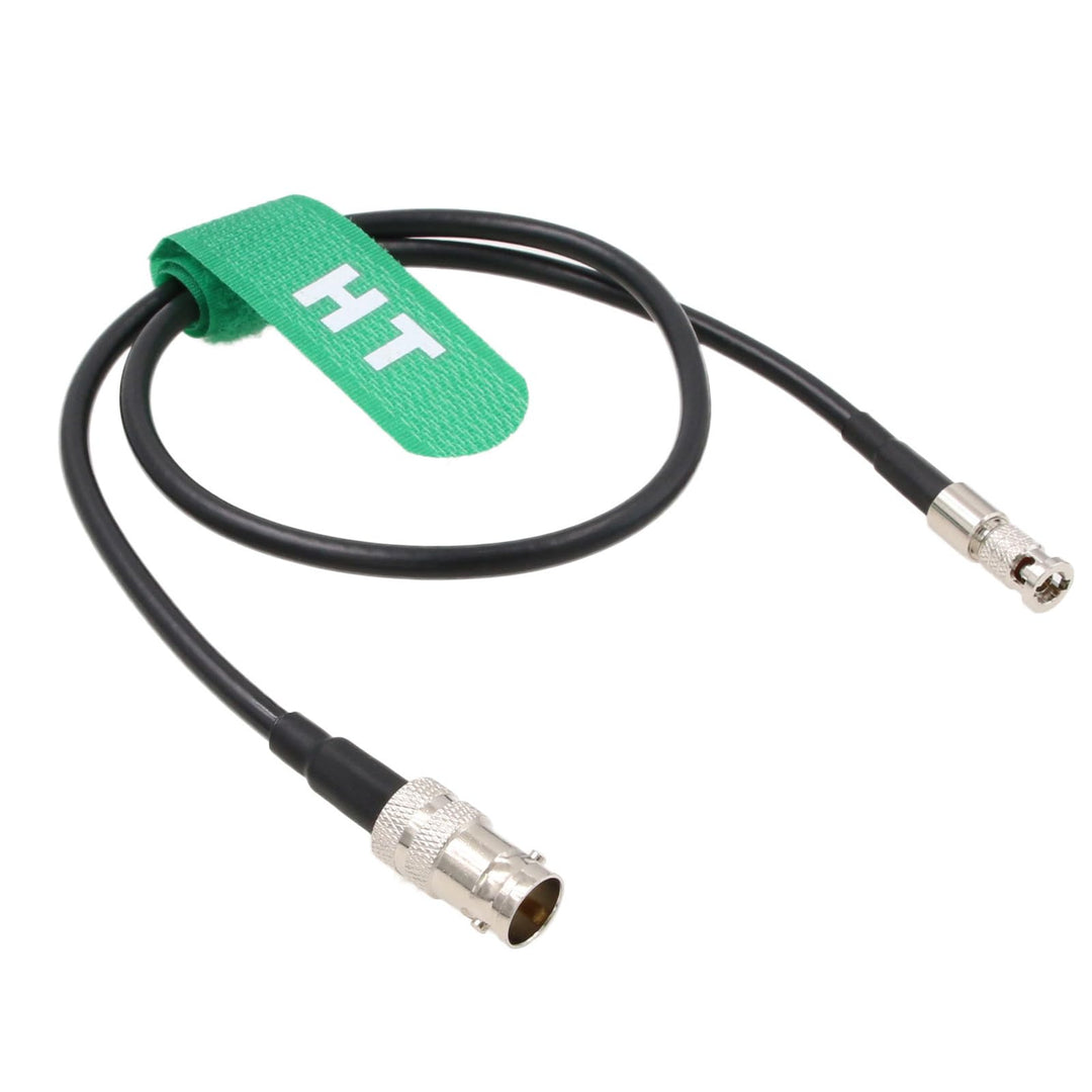 HangTon 6G SDI Video Kabel HD Micro BNC auf BNC Buchse Adapter für Blackmagic Video Assist 5'' Monit