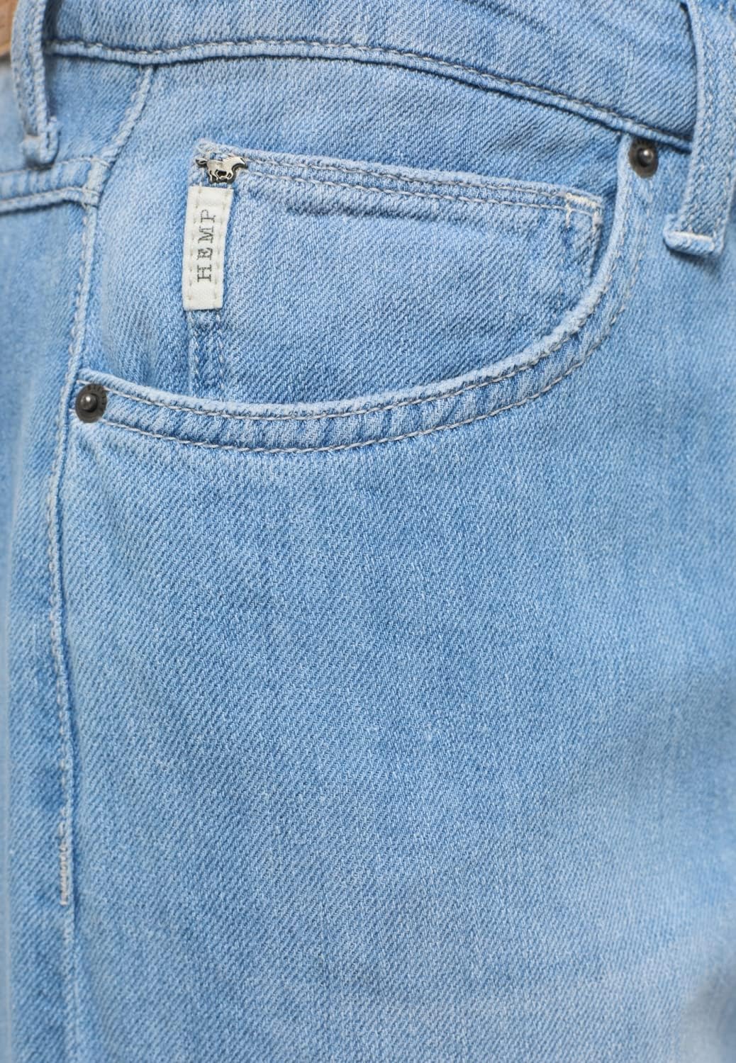 MUSTANG Damen Jeans Hose Style Moms 25W / 32L Mittelblau 301, 25W / 32L Mittelblau 301