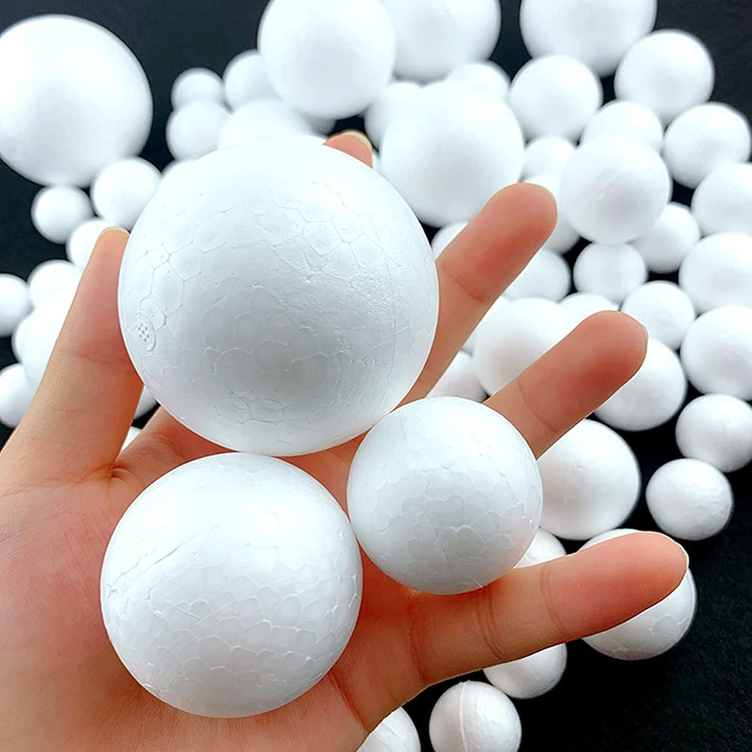 Solar System Modell Kit für Kinder mit 14 Schaumkugel, 12 Bambusstäbe, 12 Farbpigmente, 2 Malpinsel