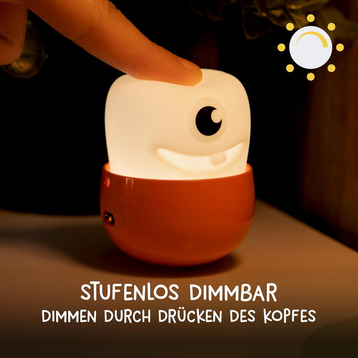 MegaLight Blind Box Mini Nachtlichter für Kinder 5er Pack | Serie 2 | Monster | Mystery Box | Carele