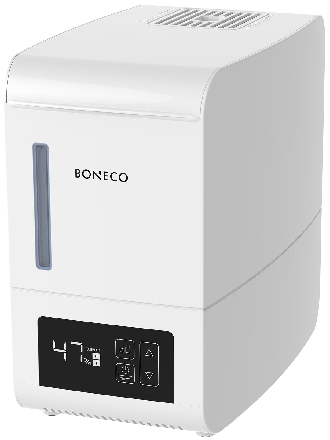 BONECO Verdampfer S250 I Luftbefeuchter I 3L Wassertank I für Räume bis 50 m² I Aroma Funktion I Tou