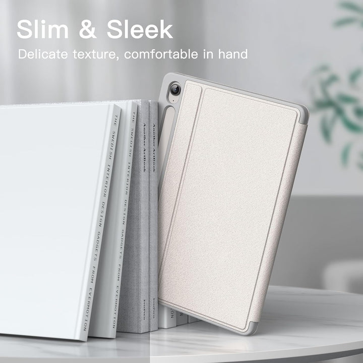 JETech Hülle für Samsung Galaxy Tab S10 FE Plus/S10 FE+ 13,1 Zoll mit S Pen Halter, Dünn Folio Ständ