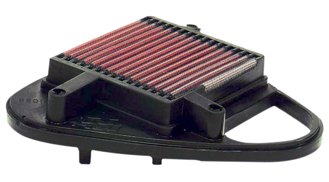 K&N HA-6088 Motorrad Tauschluftfilter, Rot