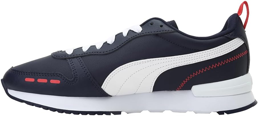 PUMA Unisex R78 Sl Sneaker, 40 EU Peacoat Puma White