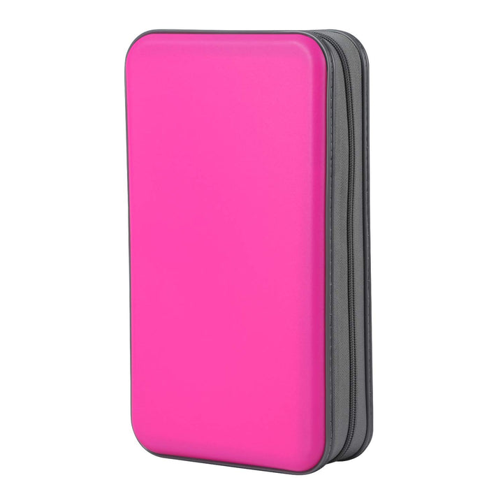 alavisxf xx CD Tasche, 96 CD/DVD Tasche Hartplastik CD Taschen Aufbewahrung Schutzhülle DVD Lagerung
