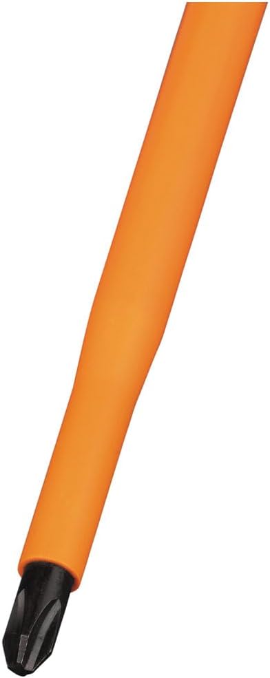 Klein Tools 6876INS Isolierter Schraubendreher, 1000 V #3 Kreuzschlitzschraubendreher mit 15,2 cm Sc