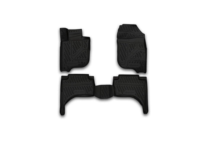 Element Passgenaue Premium Antirutsch Gummi Fussmatten - Mitsubishi L200