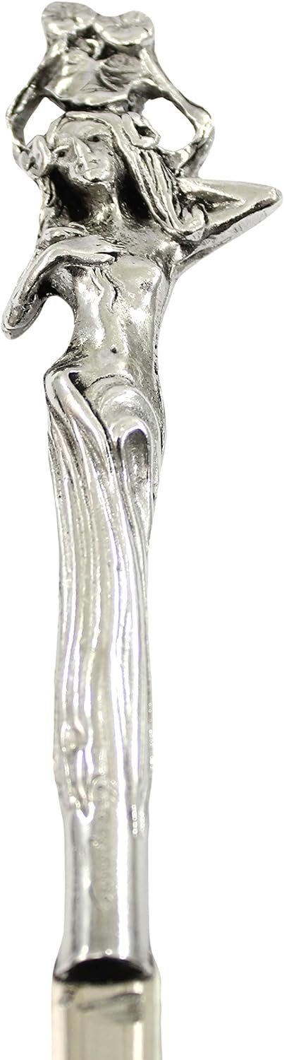 Cavagnini, Eleganter Brieföffner aus Edelstahl und Zinn, inklusive Geschenkbox (Damen) Donna, Donna