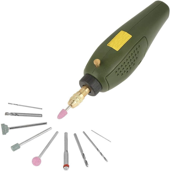 Elektrisches Mini-Bohrwerkzeug, Elektro-Schleif-Graviersets, DIY-Schnitz-Schleifbohrer-Sets, zum Pol