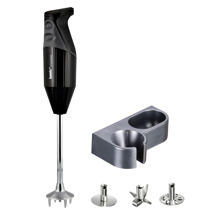 bamix Stabmixer Set G200 GASTRO PRO-2 inkl. Multifunktionsmesser, Quirl-Aufsatz und Schlagscheiben-A