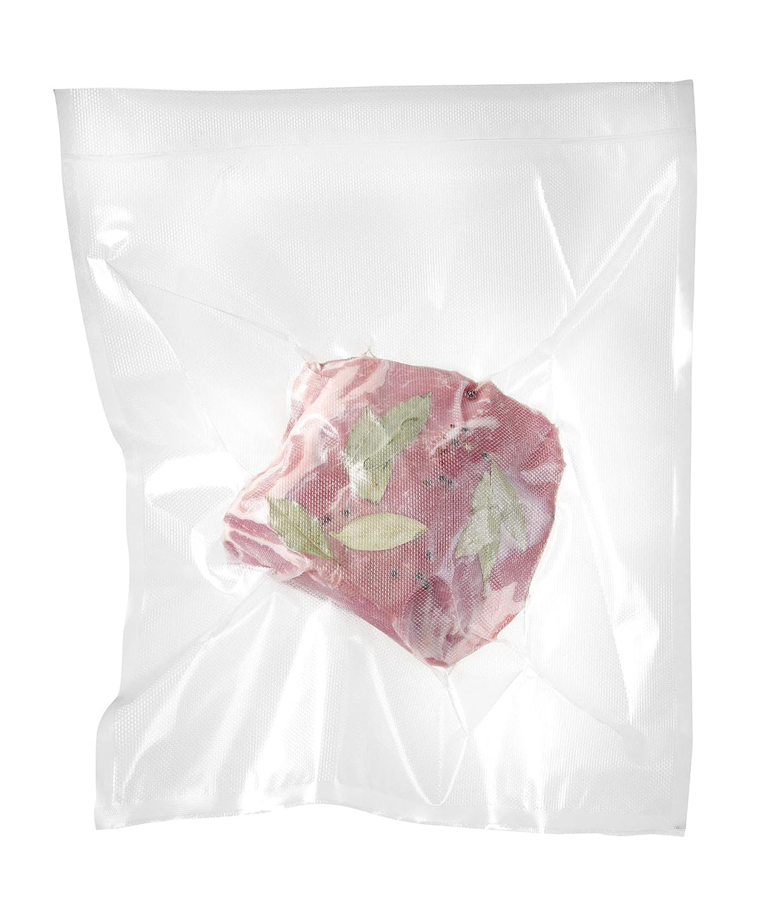 HENDI Vakuumbeutel, geprägt, für Vakuum-Verpackungsmaschine, Vakuumiergerät, Kochbeutel, 75µm, -20°C