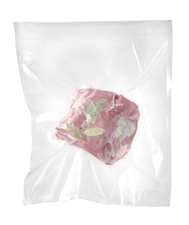 HENDI Vakuumbeutel, geprägt, für Vakuum-Verpackungsmaschine, Vakuumiergerät, Kochbeutel, 75µm, -20°C