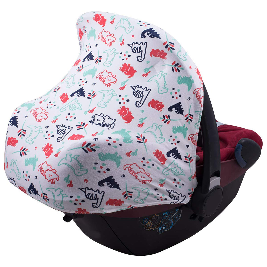 JYOKO KIDS Verdeck kompatibel mit Maxi Cosi Bebe Confort Pebble (Dino Party), Dino Party