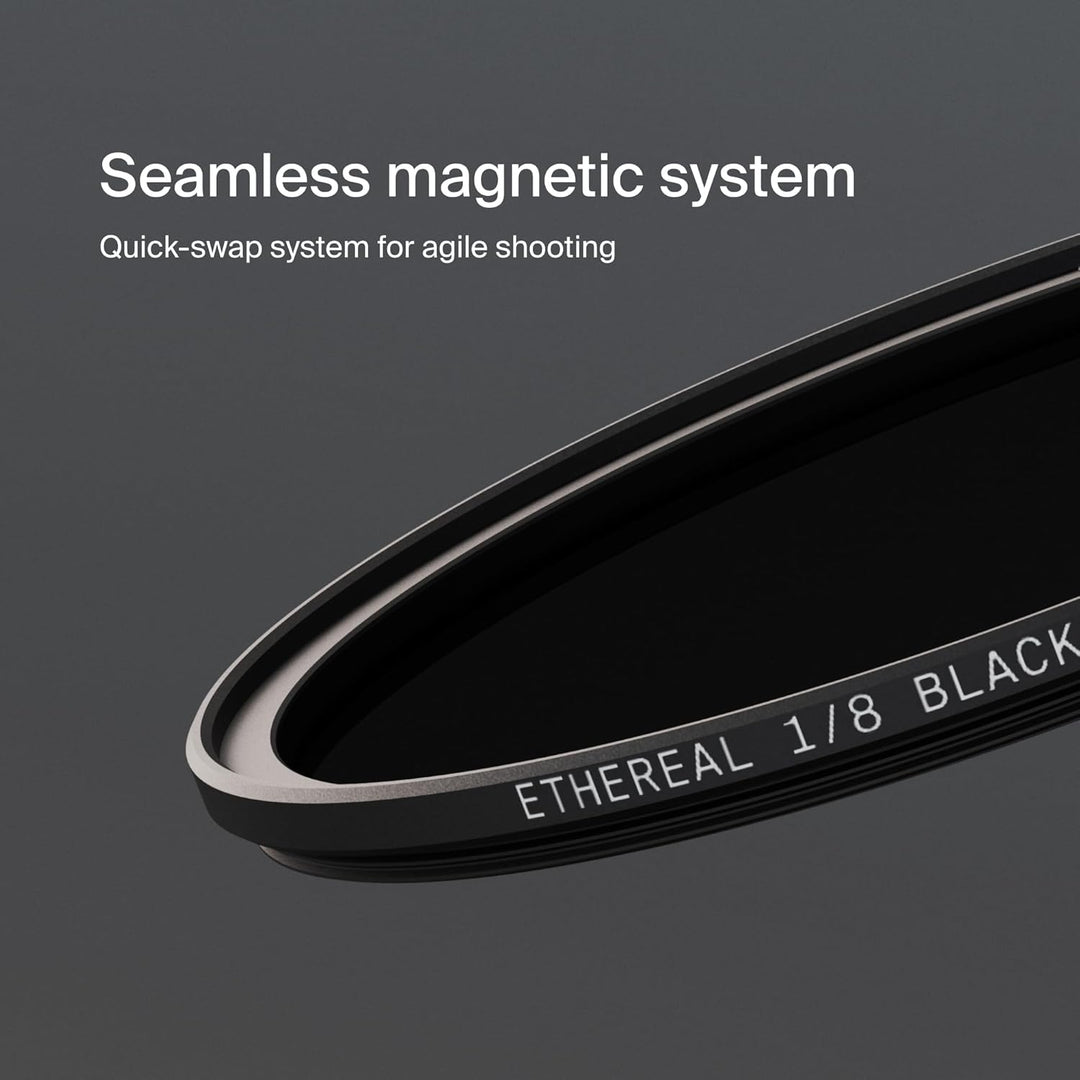 Urth 55mm Magnetischer Ethereal Black Mist ⅛ Diffusions-Objektivfilter (Plus+) - Kinoeffekt, 20-fach