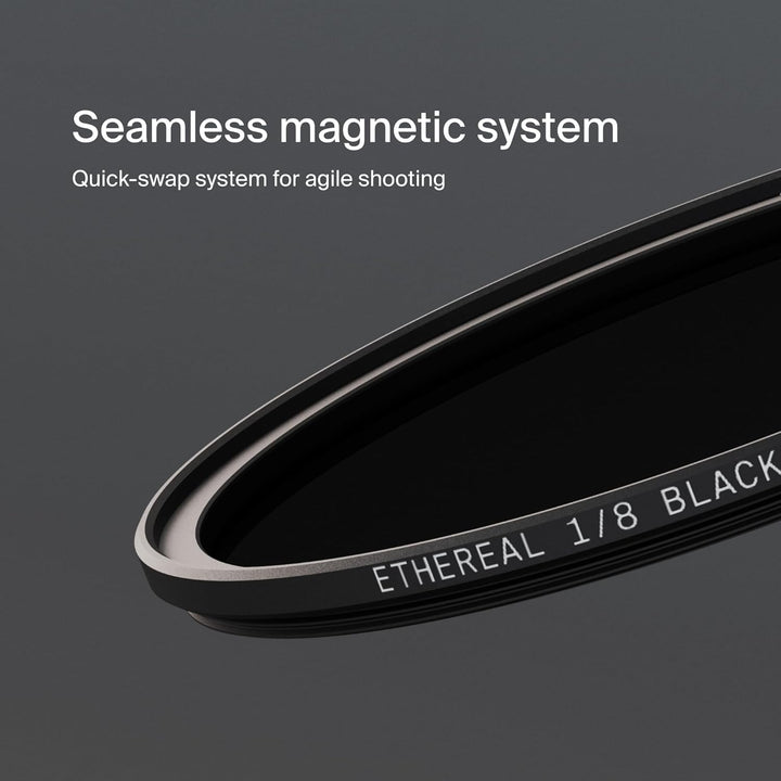 Urth 55mm Magnetischer Ethereal Black Mist ⅛ Diffusions-Objektivfilter (Plus+) - Kinoeffekt, 20-fach