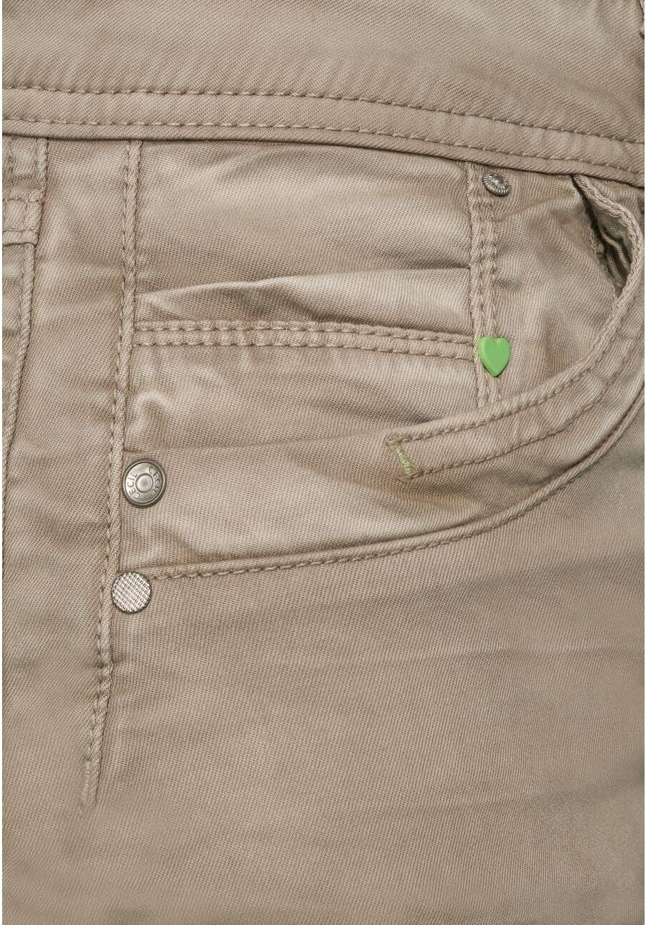Cecil Damen Hose 26W / 26L Almond Cream Beige, 26W / 26L Almond Cream Beige
