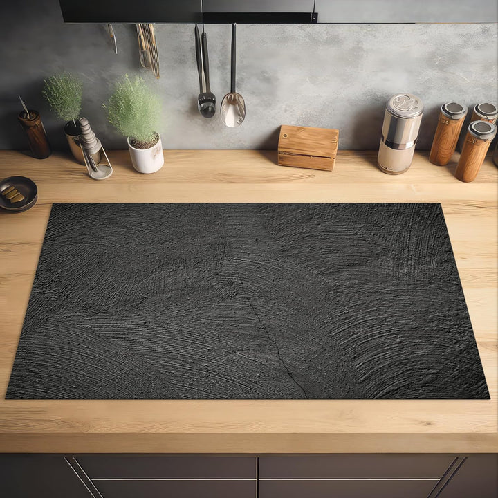 Herdabdeckplatte Einteilig Küche Herdabdeckung Induktionsfeld Ceranfeld Herdabdeckplatten Vinyl Matt