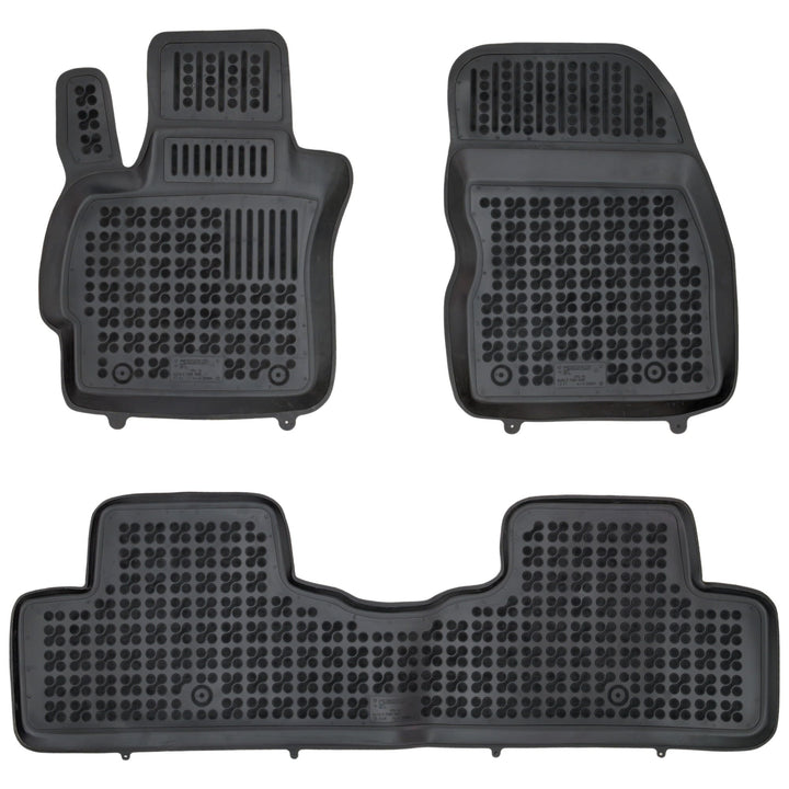 SMK Auto fussmatten gummimatten passt für Mazda 5 I 2005-2010 fussmatten Auto für alle Jahreszeiten,