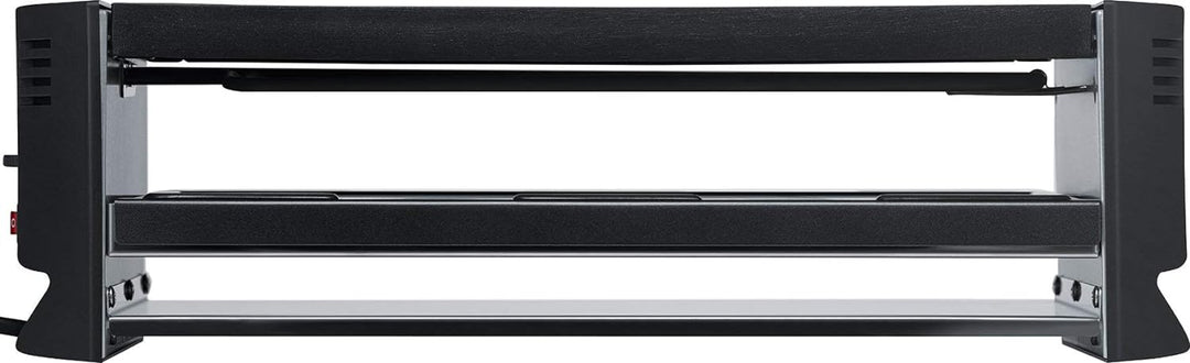 Steba Pizza-Raclette RC 6 Bake & Grill | 2 getrennt schaltbare Heizspiralen | inkl. Pizza Funktion m