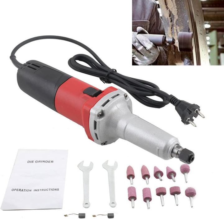Geradschleifer 750 W, 0-27000 U/min Elektrischer gerader Schleifer Elektrisch Stabschleifer Gradschl