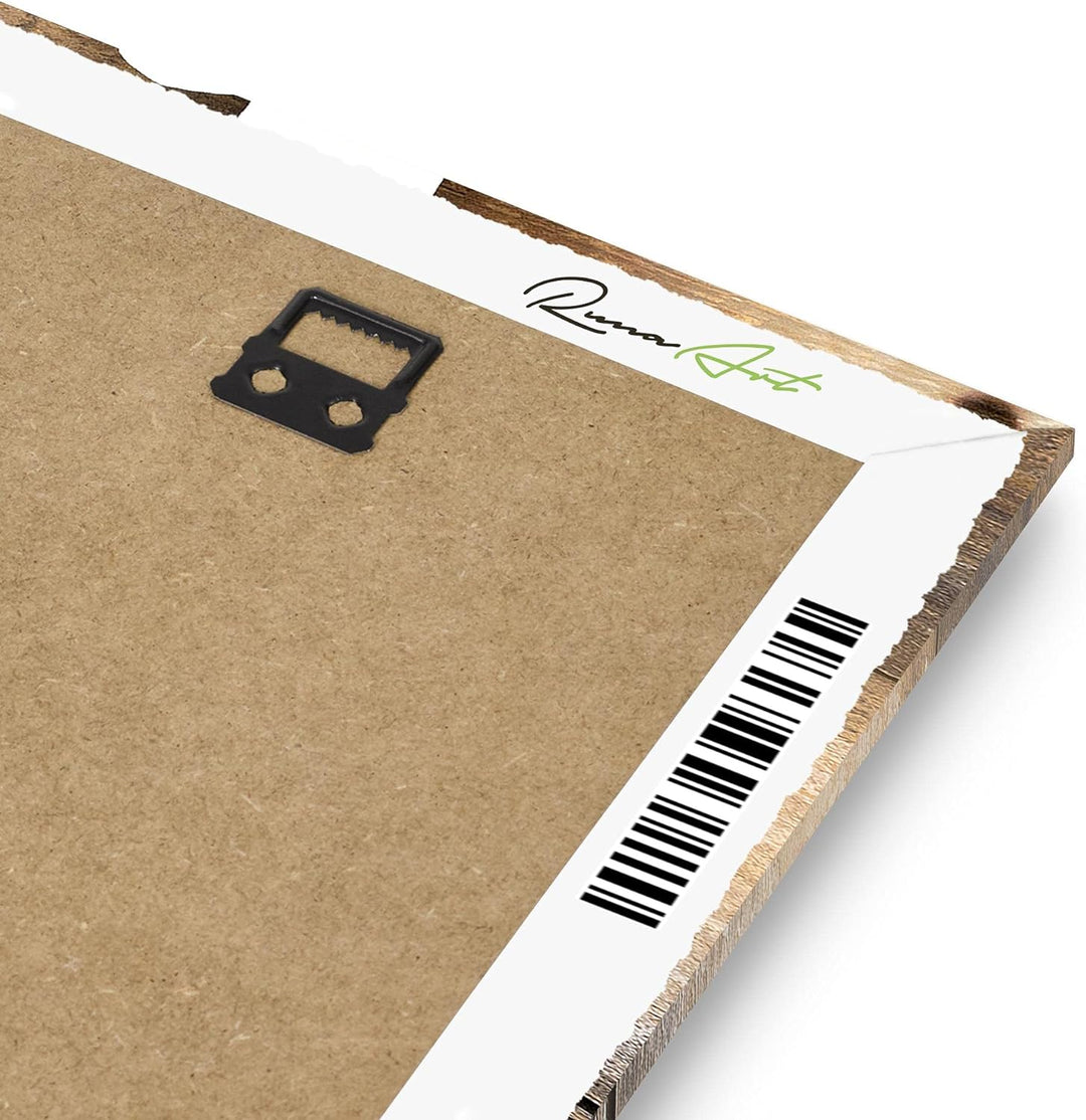 Runa Art Bild Modern Kaffee Küche - Made in Germany - Wandbilder Küchenmotiv Beige Braun 4 Teilig 02