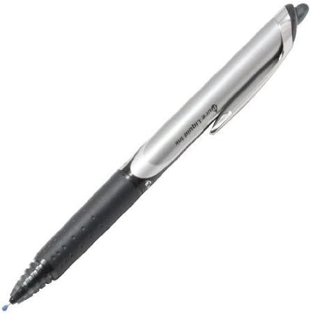 Pilot V5 RT Tintenroller, einziehbar, 0,5 mm, Schwarz, 12 Stück Schwarz Packung mit 12, Schwarz Pack