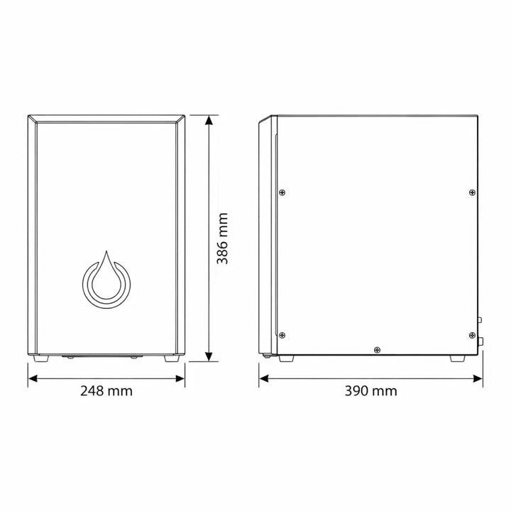 NUOVO Premium Umkehrosmoseanlage mit Sprudel &amp; Kühlung – Profi-Wassersprudler + 5 Wege Wasserhahn au