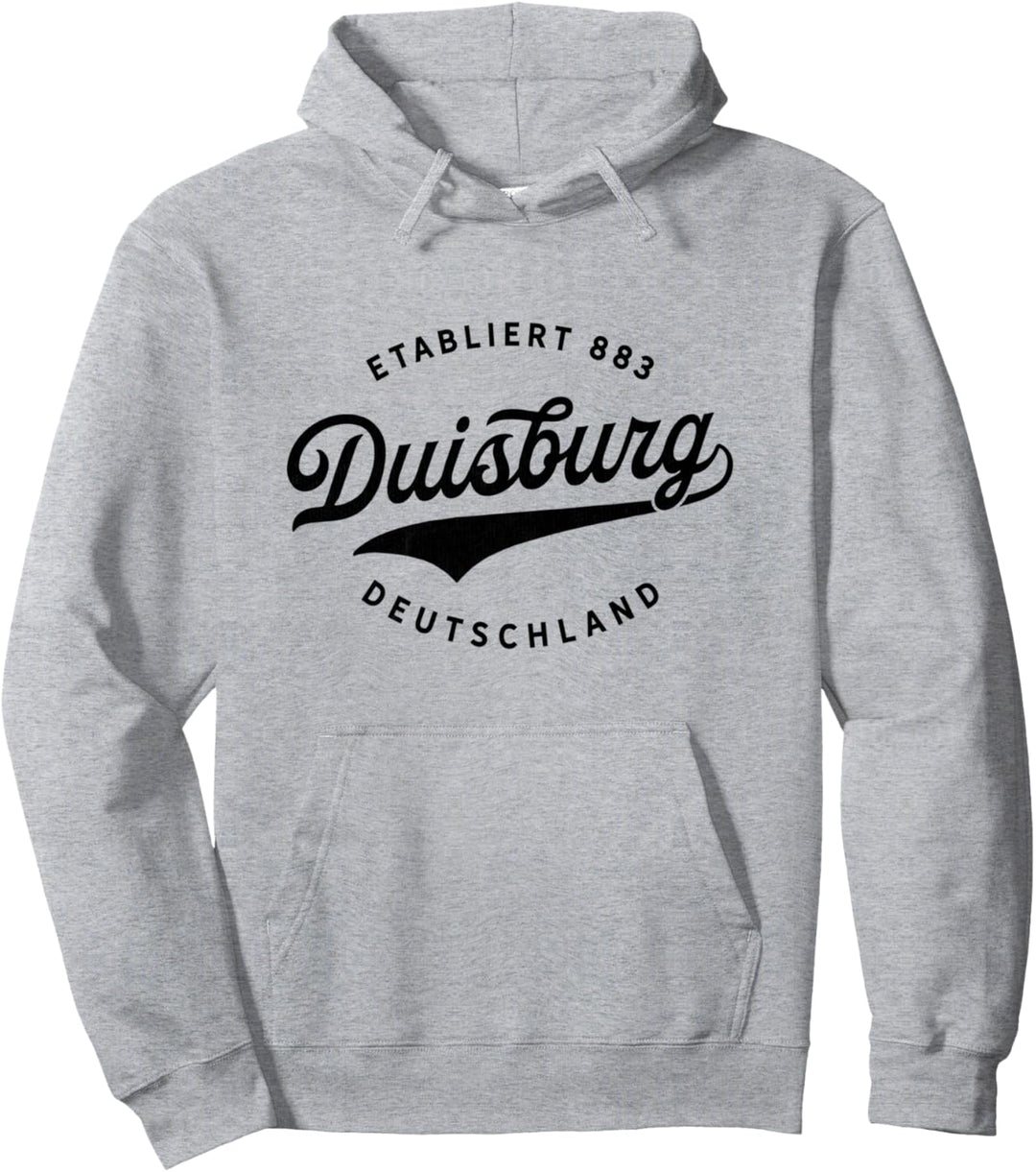 Jahrgang Duisburg Deutschland Klassisches Geschenk Pullover Hoodie