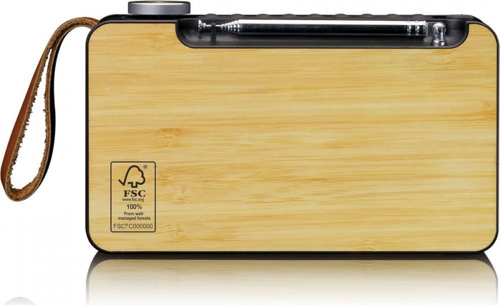 Lenco PDR-040 - Tragbares DAB+ Radio - FM Radio - mit Bluetooth - integrierter Akku mit 2000mAh - 3