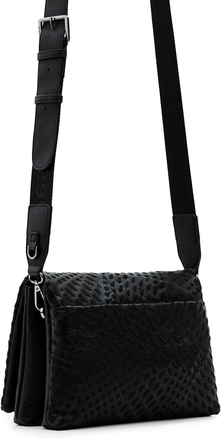 Desigual Women's Black Bag_Magna Dortmund Flap 2000