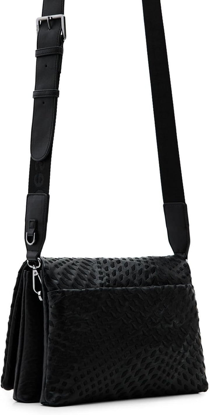 Desigual Women's Black Bag_Magna Dortmund Flap 2000
