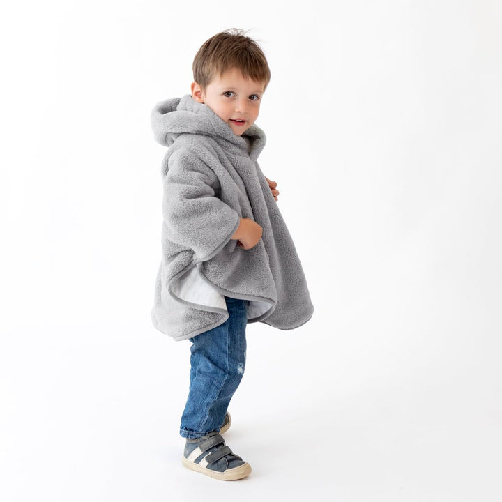 BEMINI Reiseponcho Softy + jersey Grizou 9-36m Grizou, 9-36m Grizou