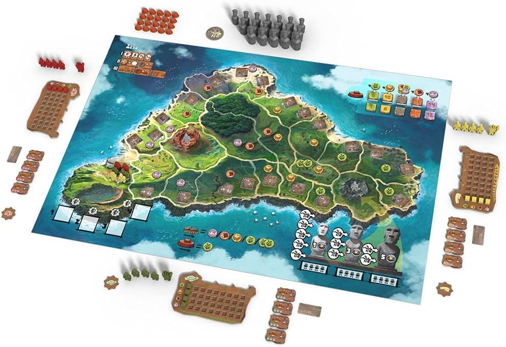 Matagot Rapa NUI - Brettspiel in Spanisch, Mehrfarbig (SGRN001)