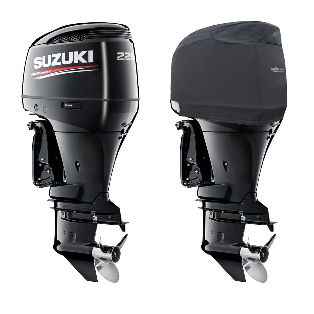 Oceansouth Aussenbordmotor Belüftete Abdeckung für Suzuki (200-250HP V6 3.6L (2003>) 200-250HP V6 3.