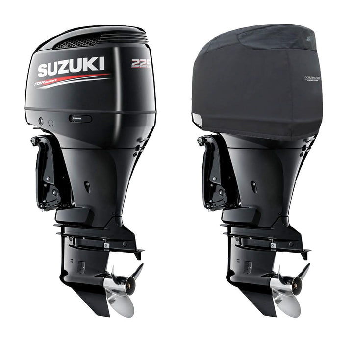 Oceansouth Aussenbordmotor Belüftete Abdeckung für Suzuki (200-250HP V6 3.6L (2003>) 200-250HP V6 3.