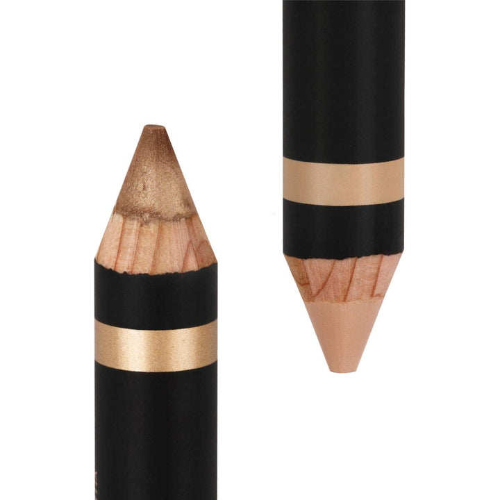 Anastasia Beverly Hills - Highlighting Duo Pencil - Shell/Lace Matte Shell/Lace Shimmer, Matte Shell