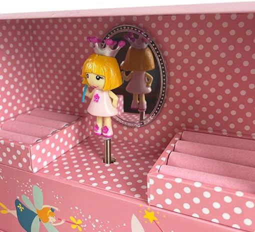 Trousselier - Prinzessin - Grosse Musikschmuckdose - Spieluhr - Schrank - Ideales Geschenk für junge