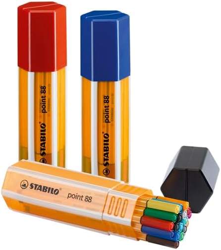 STABILO - Fineliner - point 88-1x 20er Big point Box 20er Big point Box 20 stück (1er Pack), 20er Bi
