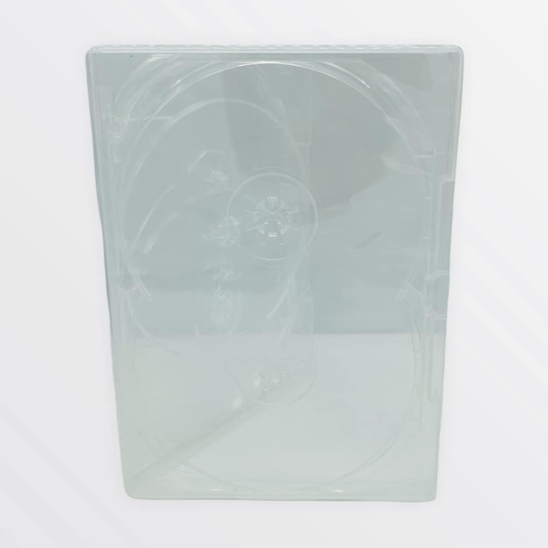 Amaray Dragon Trading DVD-Hülle für 6 CDs, transparent, Schaukeltablett, 20 cm hoch